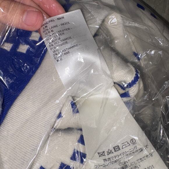 Louis Vuitton Signature Chunky Stripes Hoodie Pullover 1AAWRQ NWT Sold out Rare - Picture 12 of 13